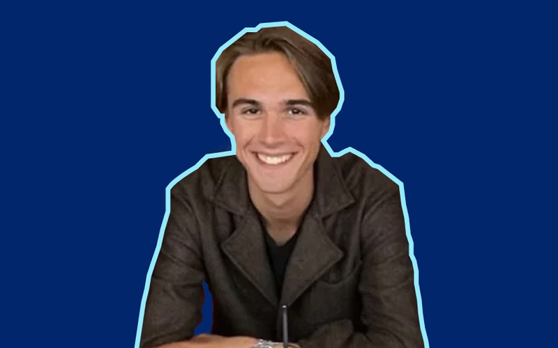 Kasper, vår nya säljpraktikant