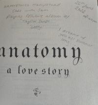 Anatomy Inside covers