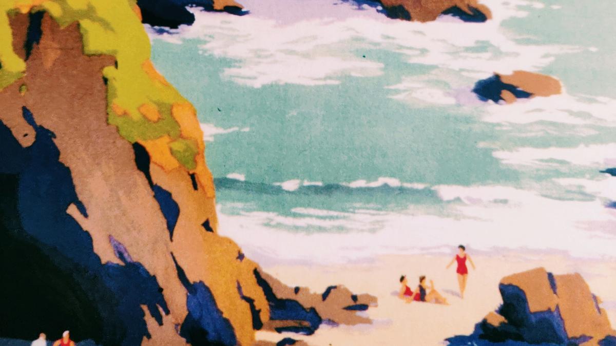 Cover detail from The Cornish Coast Murder by John Bude