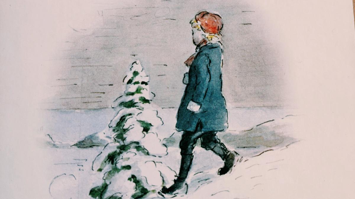 Cover Detail of A Child's Christmas in Wales by Dylan Thomas