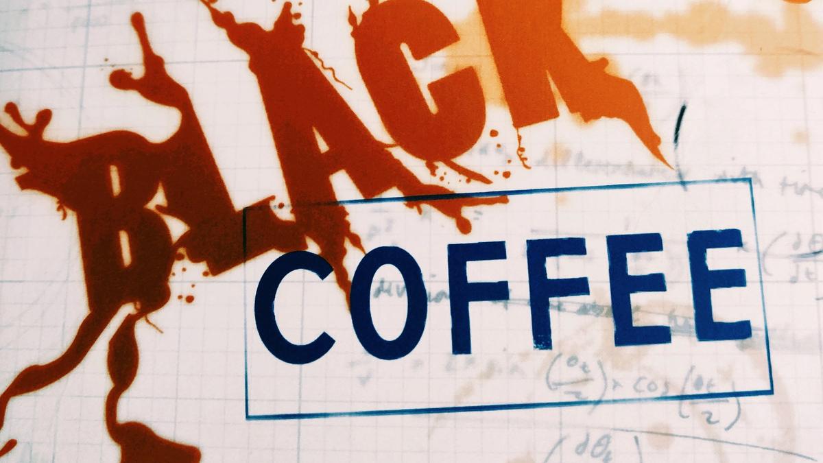 Cover detail of Black Coffee by Agatha Christie