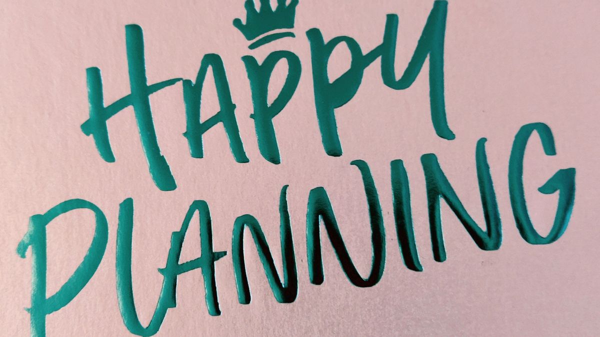 Cover detail of Happy Planning by Charlotte Plain