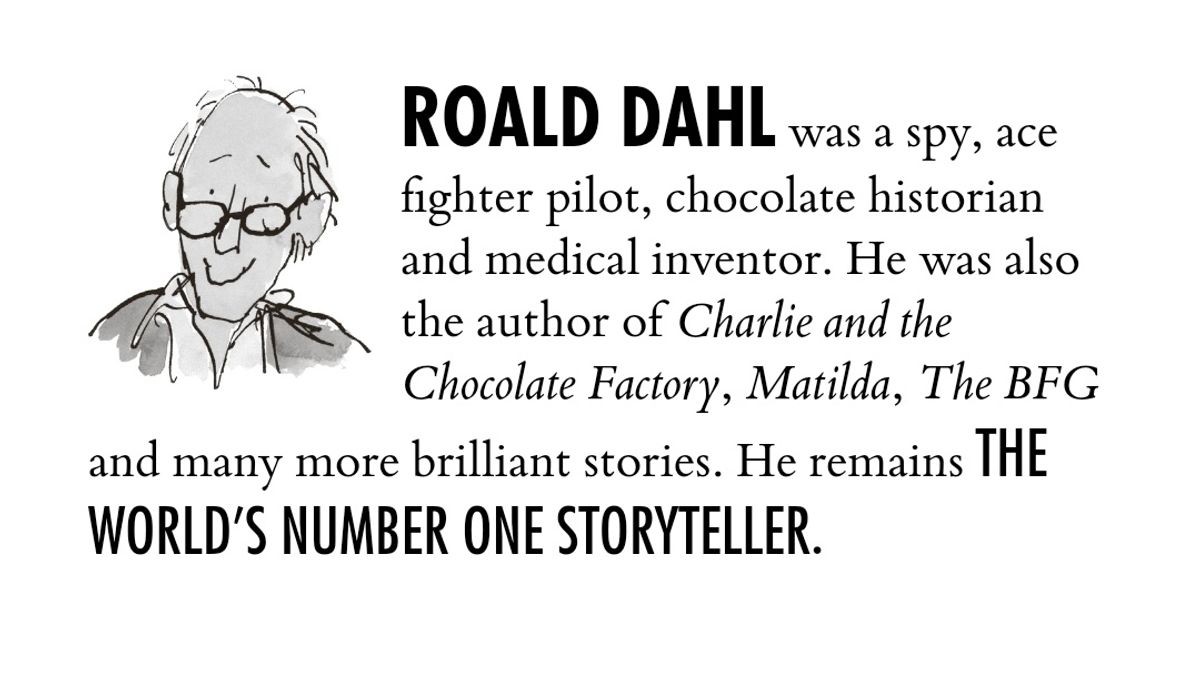 Detail of opening page of The Twits by Roald Dahl