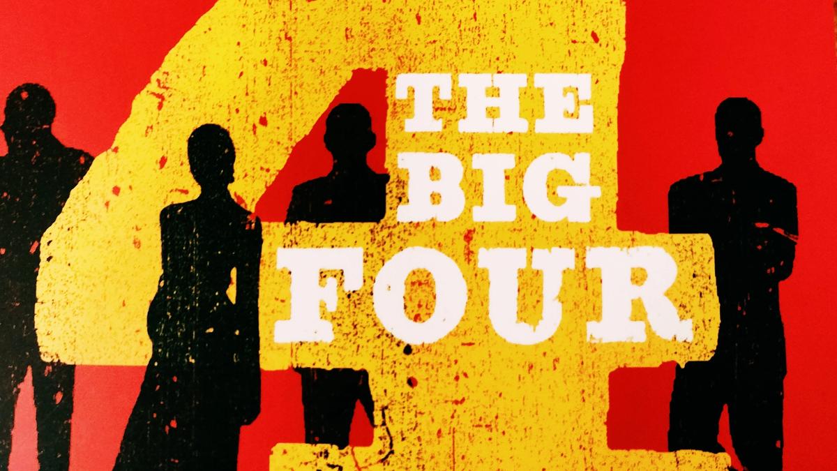 Cover detail from The Big Four by Agatha Christie