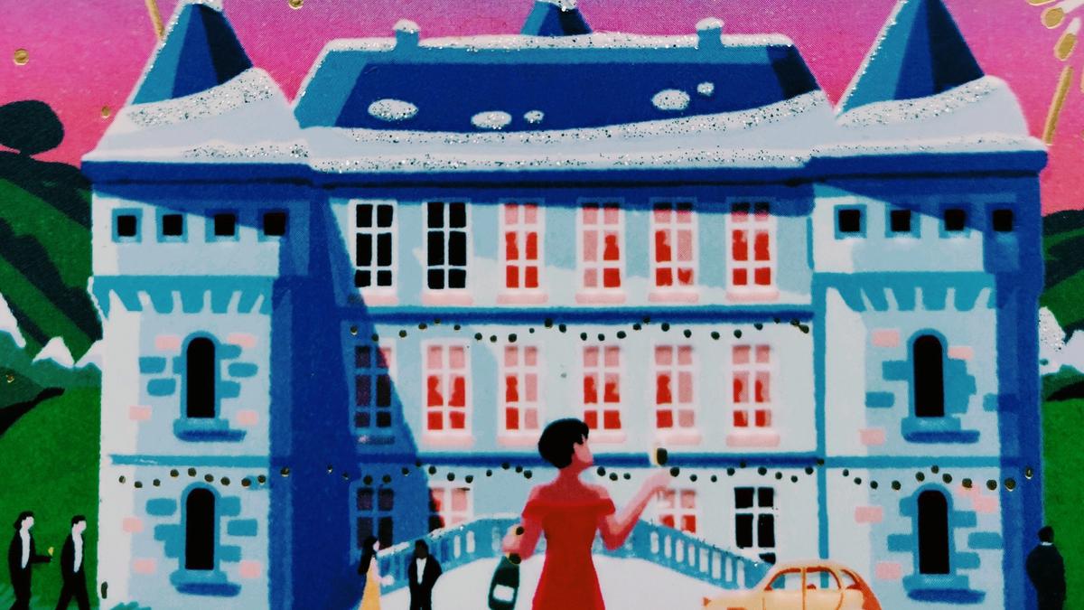 Cover detail of Celebrations at the Chateau by Jo Thomas