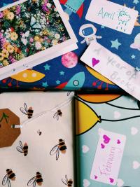 Photo by Coffee Books and Cake of a collection of presents