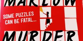 Detail from The Marlow Murder Club Cover showing part of a crossword