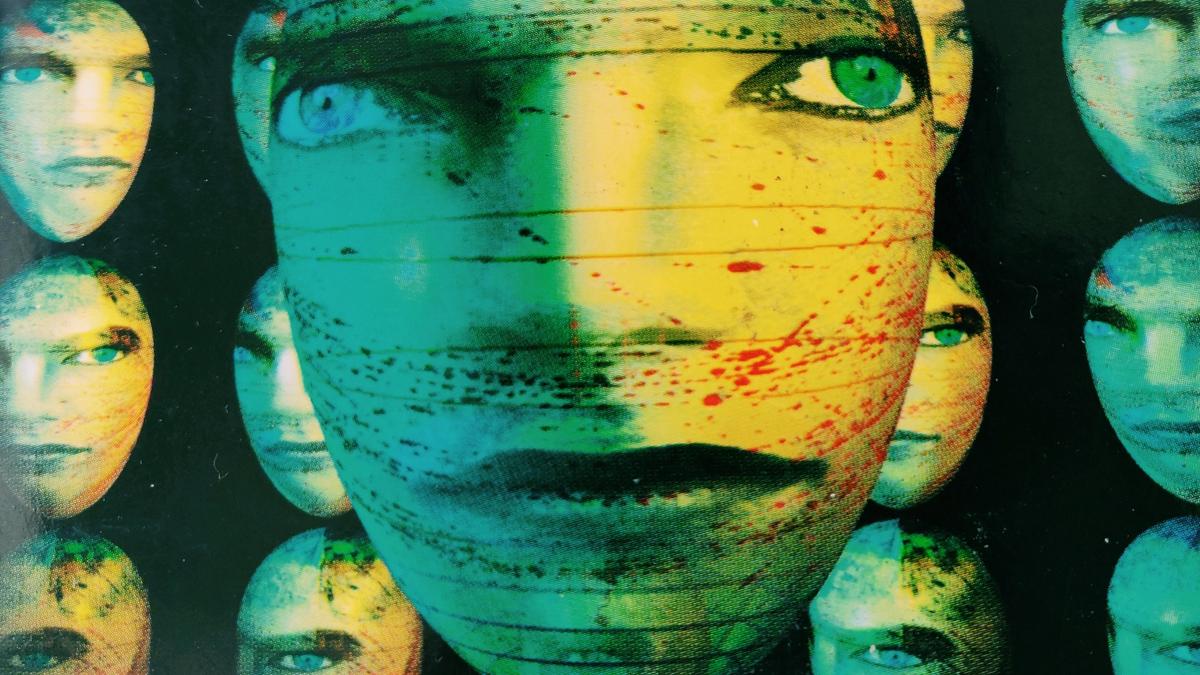 Cover detail from Brave New World by Aldous Huxley