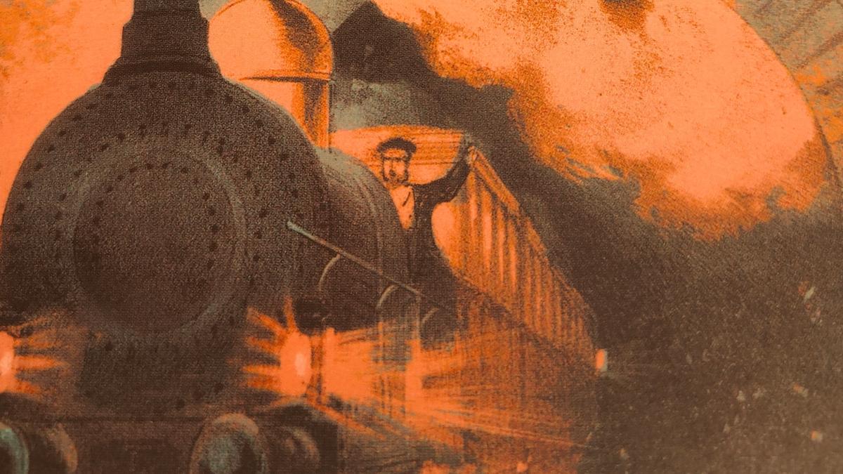 Cover detail of The Railway Detective's Christmas Case by Edward Marston