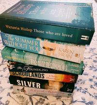 Picture of books in To Be Read pile