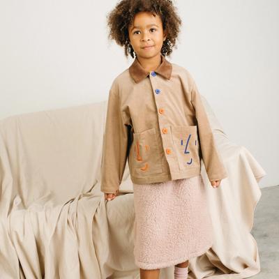 Veste en velour workwear enfant - Oxox club