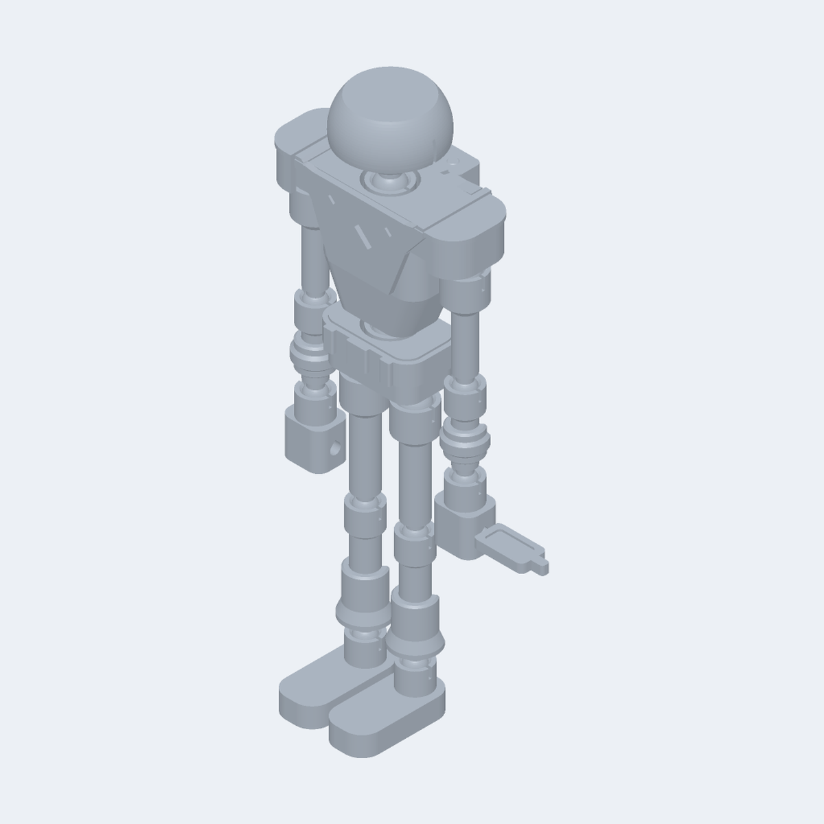 Space Explorer Armor Kit for Poseable 6 Inch Action Figure, Snap-On Add-On