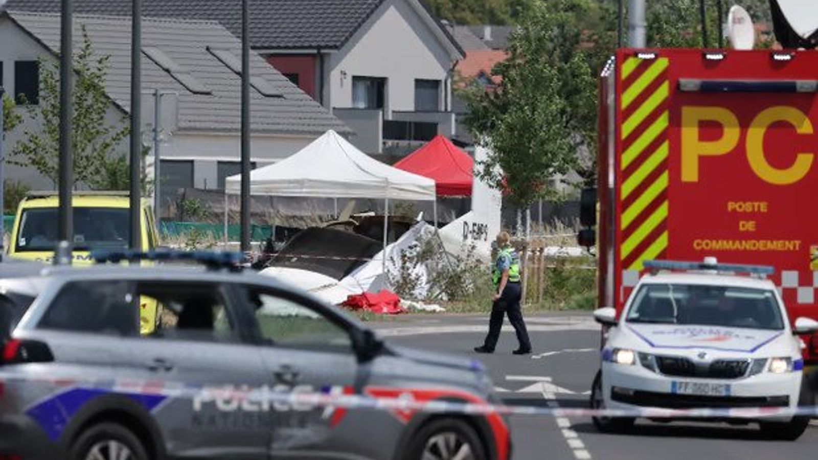 Light aircraft carrying skydivers crashes near Nancy-Essey Airport, killing 11
