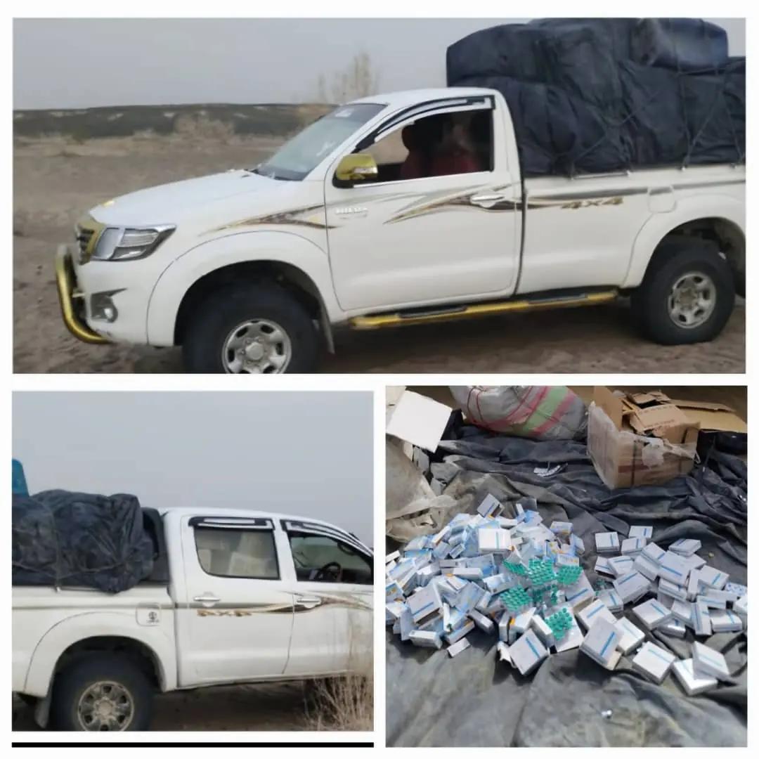 Attempt to smuggle over one ton of medicines foiled in Nimroz