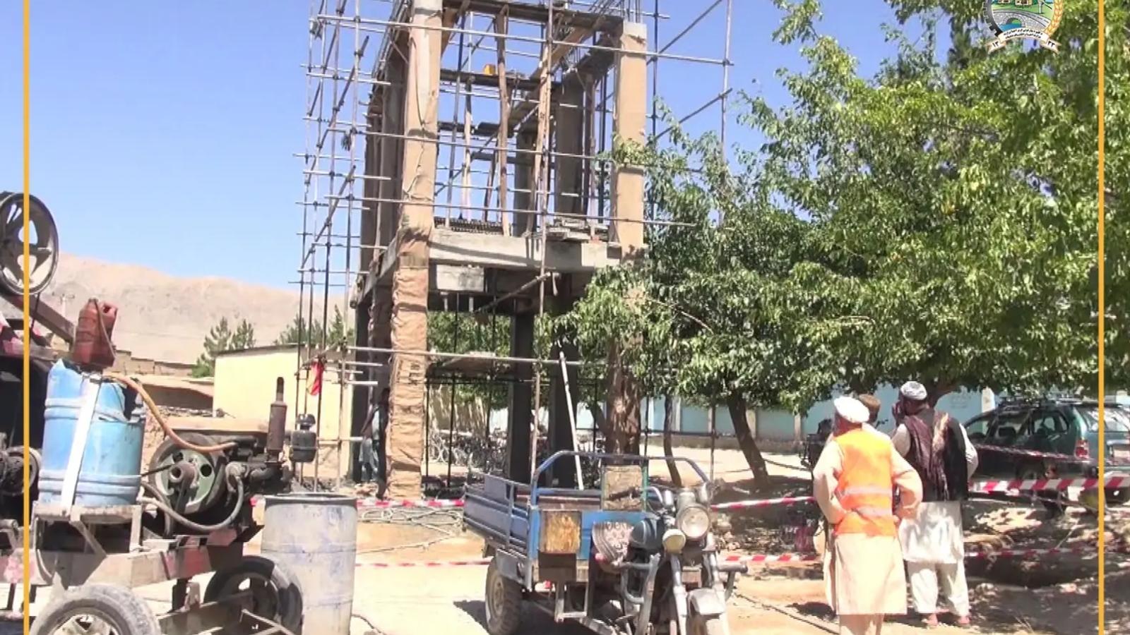 Construction Starts on Six Water Supply Networks in Parwan
