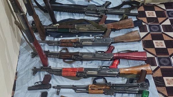 Weapons and Ammunition Seized in Ghazni Province