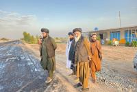 Public Works Minister Inspects Construction on Mile 78 Abu Nasr Farahi Road
