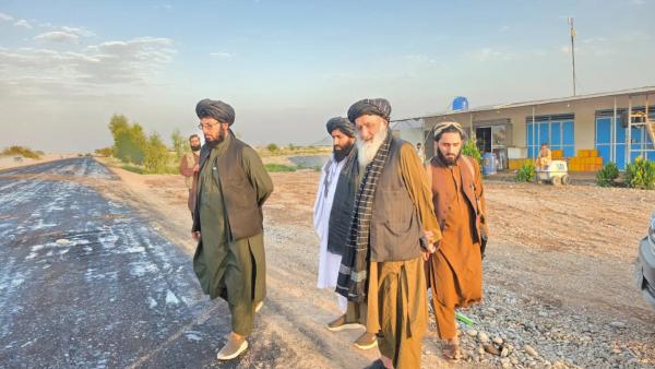 Public Works Minister Inspects Construction on Mile 78 Abu Nasr Farahi Road