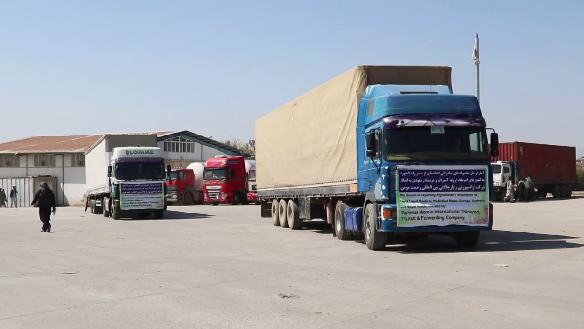 Eight Shipments of Domestic Goods Exported via Lapis Lazuli Route