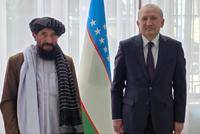 Islamic Emirate Chargé d'Affaires in Kyrgyzstan Meets Uzbek Ambassador