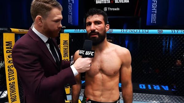 Afghan MMA Fighter Farid Basharat Enters UFC Rankings at No. 15