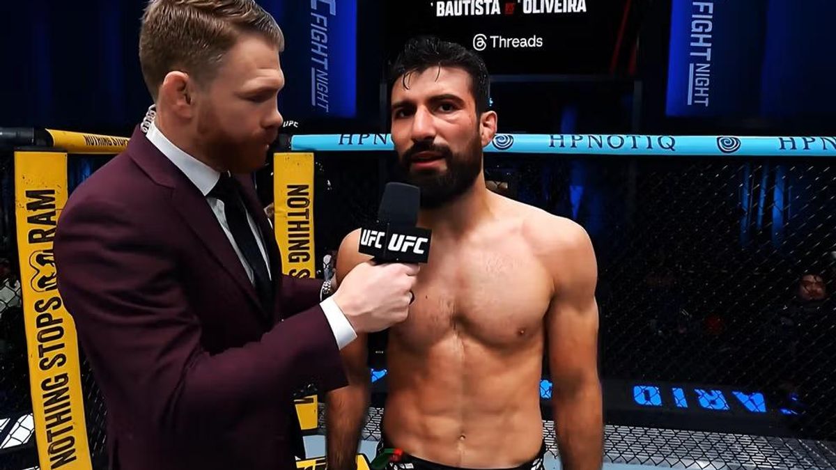 Afghan MMA Fighter Farid Basharat Enters UFC Rankings at No. 15