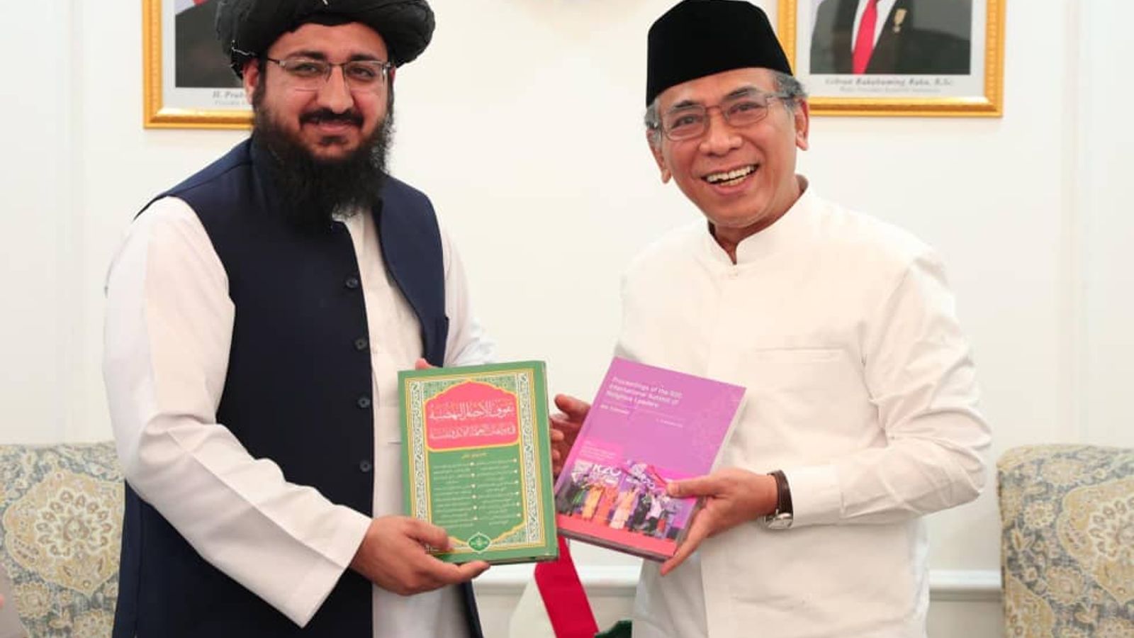 Afghan Ambassador in Indonesia Meets Nahdlatul Ulama President to Discuss Cooperation