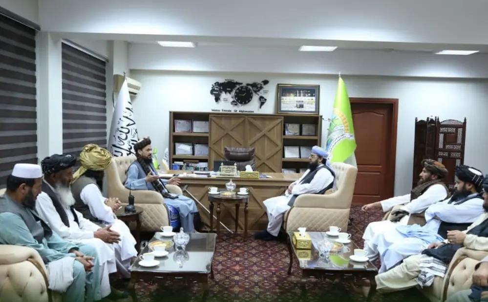 Rural Rehabilitation Minister Meets Logar Religious Scholars and Tribal Elders