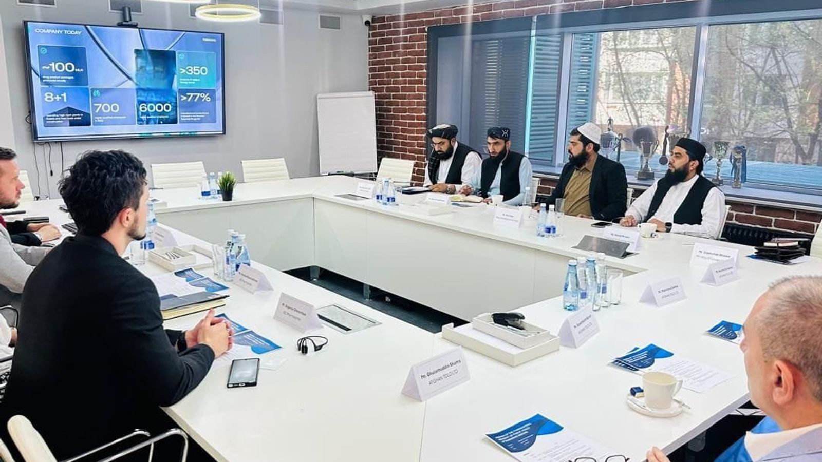 Afghan Health Delegation Meets Russian Pharmaceutical Firm to Discuss Medicine Imports and Joint Investment