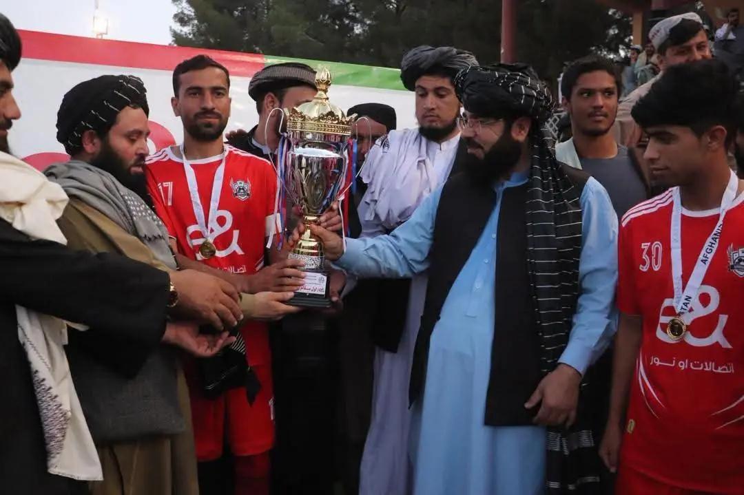 Helmand Bark Team Wins Southwest Zone Football Tournament
