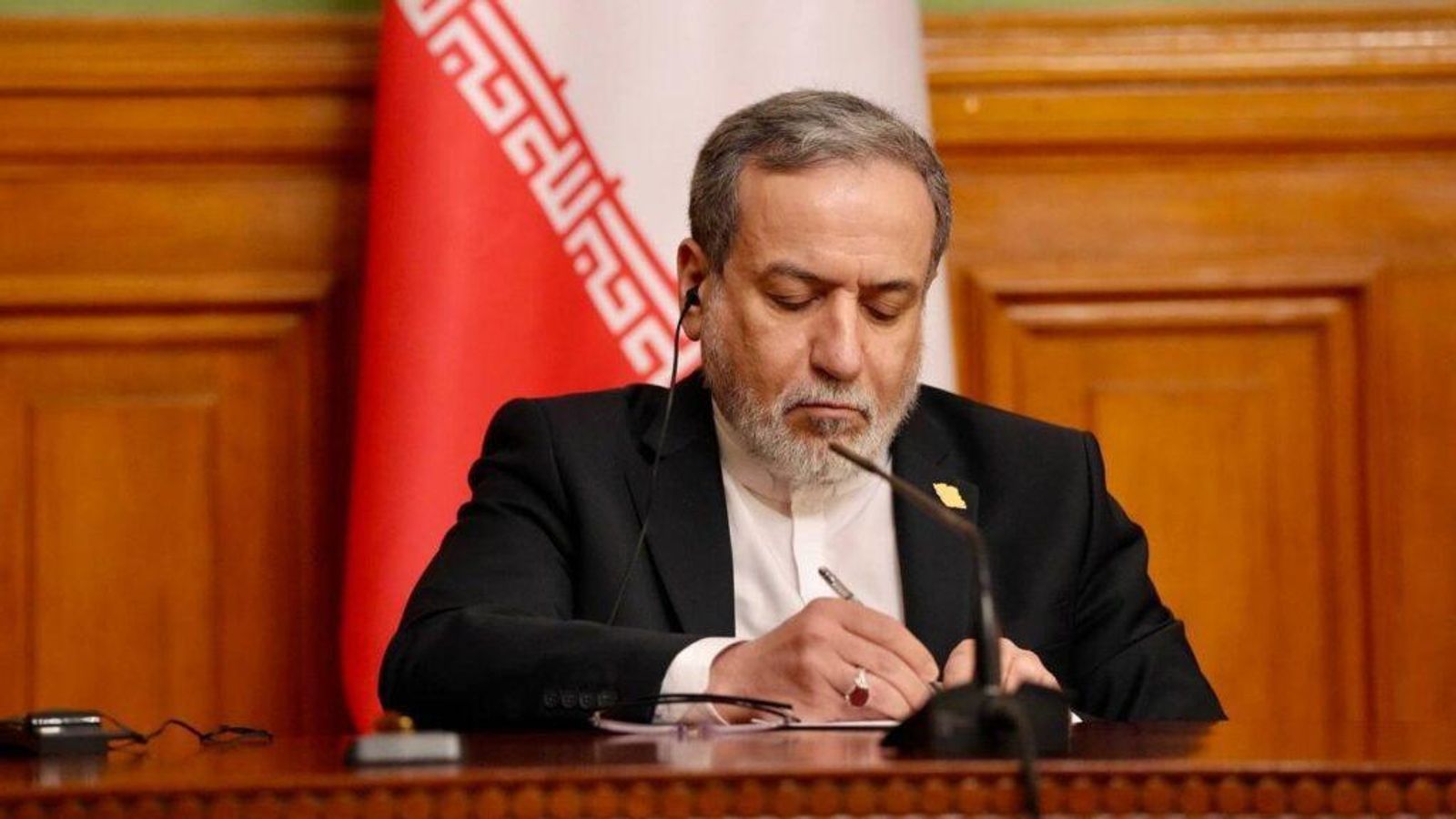 Iran's foreign minister says negotiations with US no longer on agenda