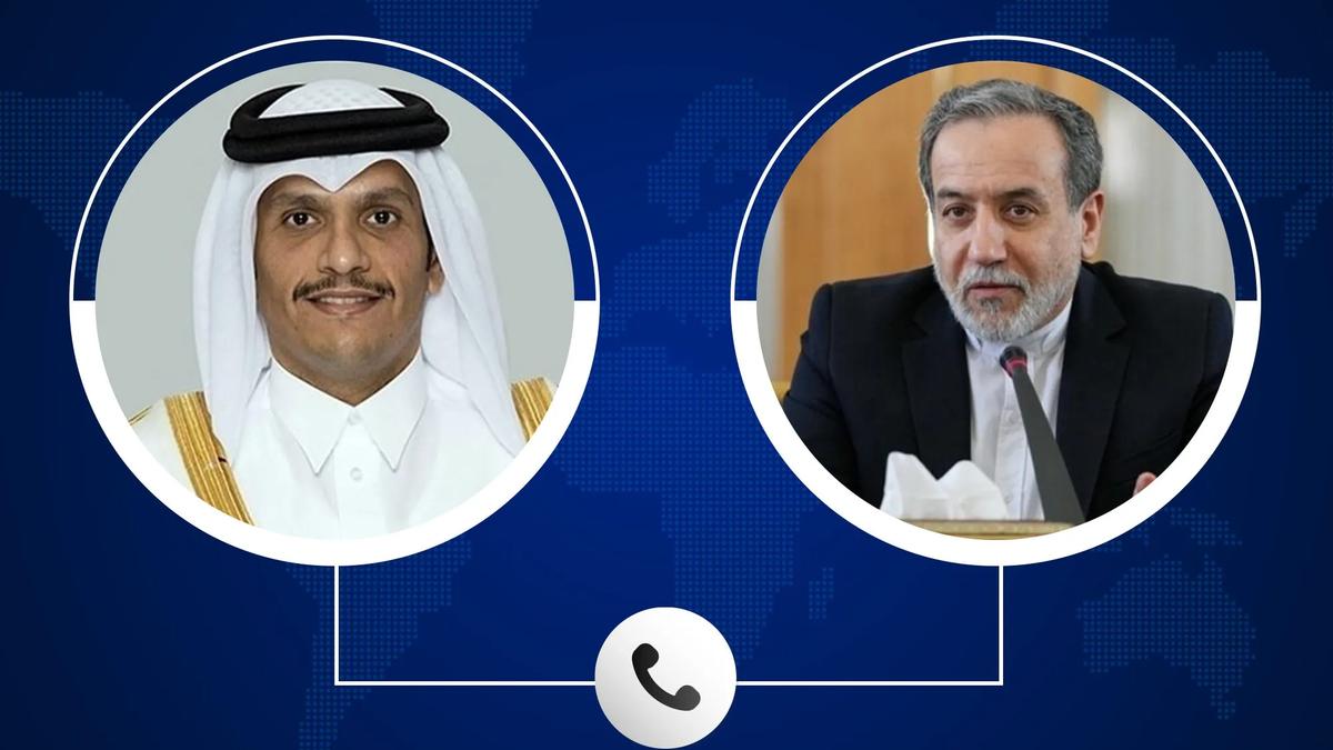 Iran's Foreign Minister Holds Phone Call with Qatari Counterpart on Regional Developments