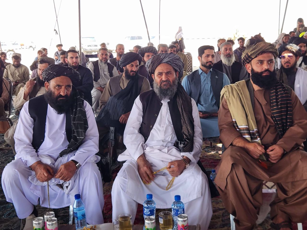 Mullah Abdul Ghani Baradar Inaugurates 52-Kilometer Road Project in Kandahar