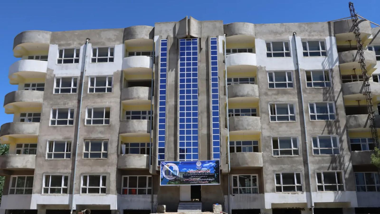 Construction work resumes on five dormitories at cost of 90 million Afghanis