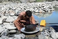 Kunar Residents Search for Gold in Riverbeds to Sustain Livelihoods