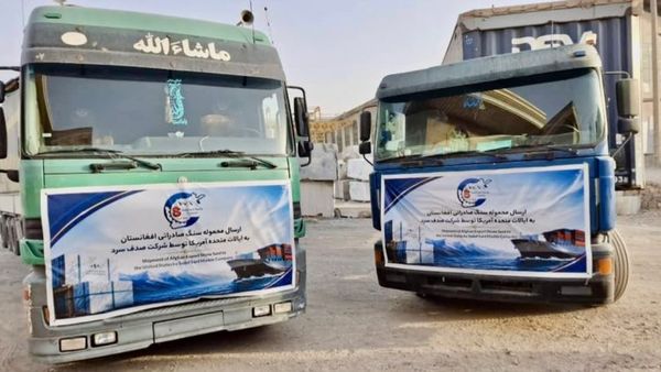 First Black Stone Shipment from Herat Exported to United States