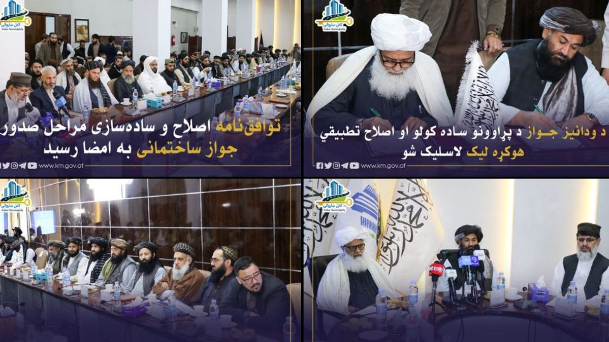 Agreement Signed to Simplify Building Permit Issuance in Kabul