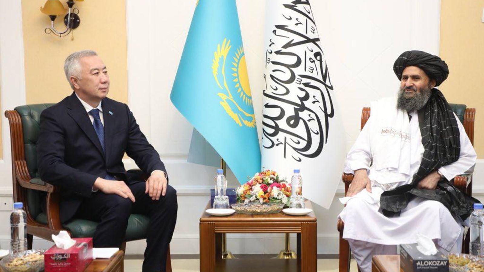 Kazakh Deputy Prime Minister Visits Kabul to Expand Trade Cooperation
