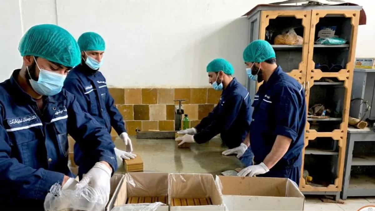 Kunduz's Emirati Spinzar Company Produces 120,000 Soaps in 24 Hours