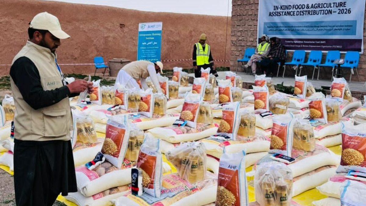 Over 4,000 Drought-Affected Families in Herat Receive Food Packages and Agricultural Kits