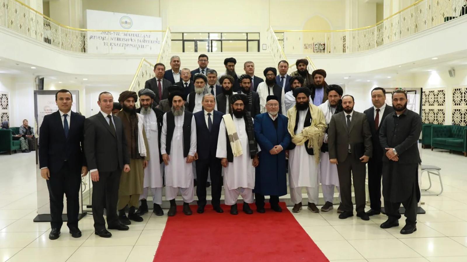 Senior Islamic Emirate Diplomat Addresses Joint Afghan-Uzbek Scholars Conference in Tashkent
