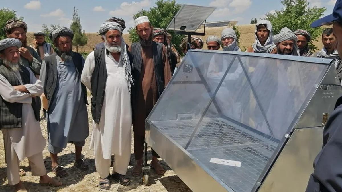 Vegetable Drying Machines Distributed to Farmers in Jowzjan Province
