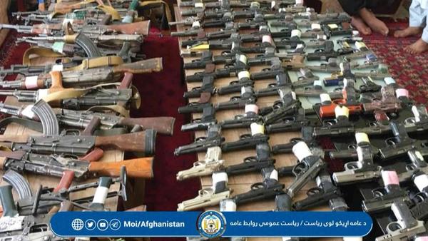 Hundreds of Weapons Seized in Herat Province