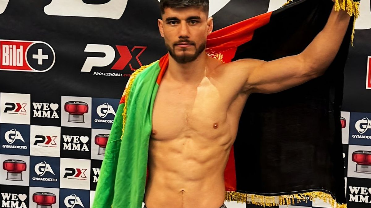 Afghan MMA Fighter Faiyaz Haqpursat to Face Serbian Opponent Tonight in Munich