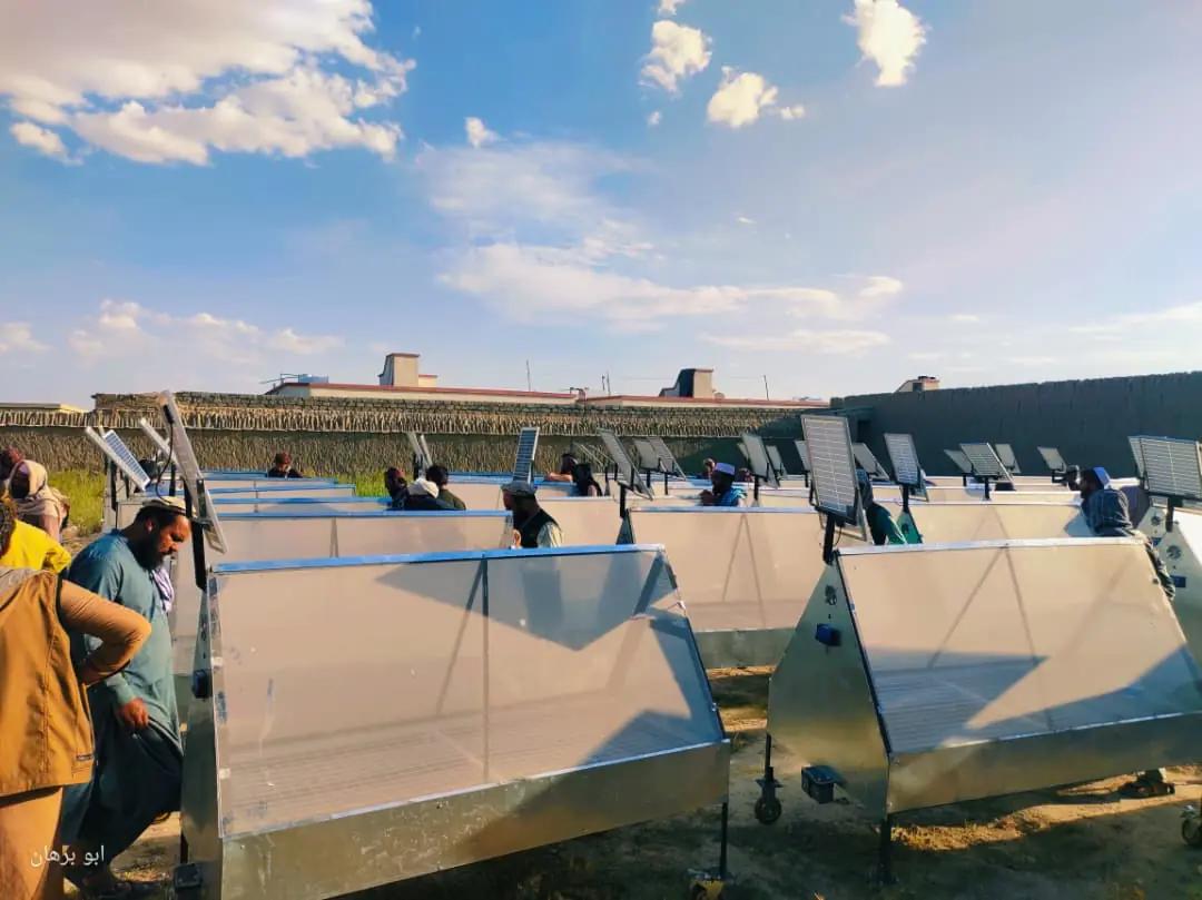 Solar dryers distributed to 65 farmers in Paktika