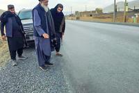 Public Works Minister Inspects Asphalt Works of Second Lane of Kabul-Ghazni Highway