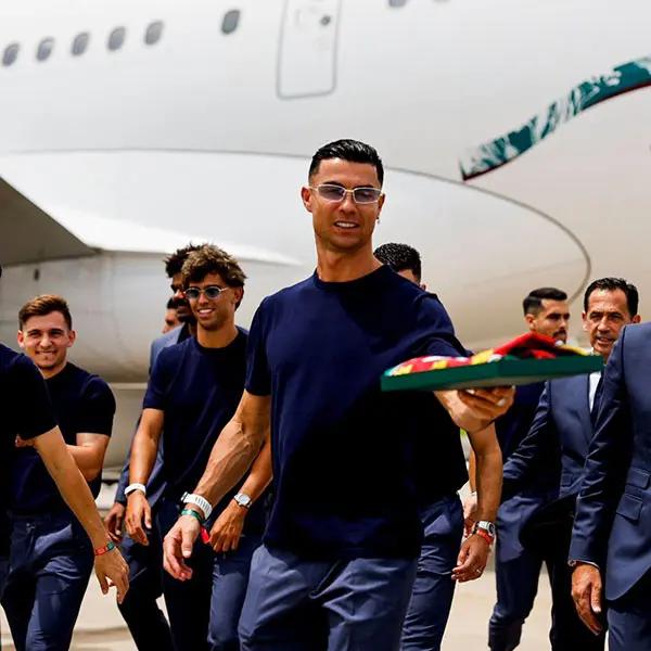 Cristiano Ronaldo Arrives in Florida with Portugal for 2026 World Cup