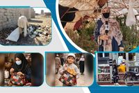 Women in Nimroz switch to cloth bags and home gardens to fight plastic pollution