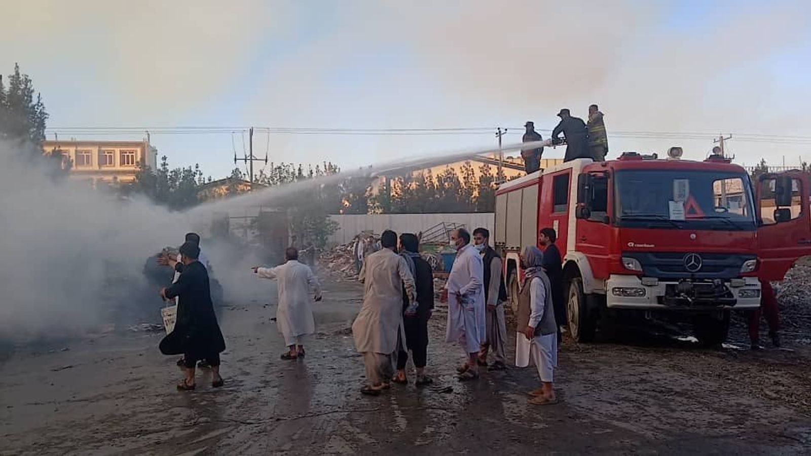 Fire at Noor Ariana Paper Factory in Herat Causes 20 Million Afghanis in Damage