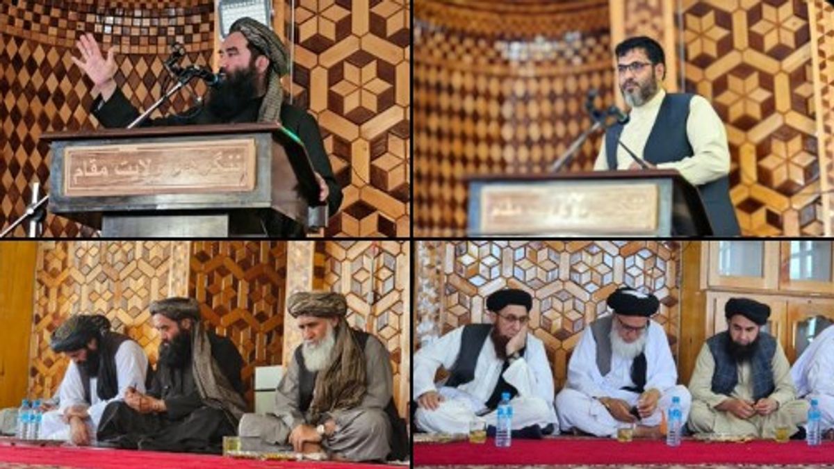 Islamic Emirate Minister Tells Nangarhar Gathering Afghans Defeated Enemies Through Jihad
